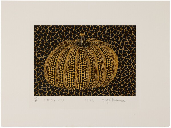 Yayoi Kusama, Pumpkin (Y). 사진 제공=필립스옥션