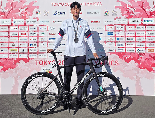 ‘창단 5개월 만에 국제무대 빛냈다’…CJ대한통운 고병욱, 데플림픽서 멀티 메달. CJ대한통운 제공