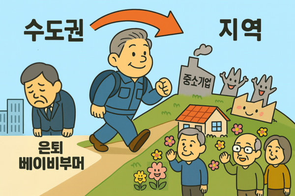 한국경제인협회가 지역 활성화를 위한 ‘베이비부머 지역경제 Boom Up 프로젝트’ 추진 방안을 국무조정실 등 정부에 건의했다./한국경제인협회 제공