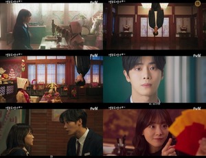 tvN <b>견우와 선녀</b>, <b>조이현</b>·<b>추영우</b> '설렘' 부적 효력 통했다