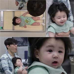 '자이언트 베이비' 상위 3% 화제…<b>심형탁</b> 子 하루, 유유히 예방접종 도...