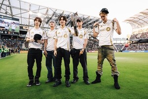 '<b>손흥민 홈구장</b> 깜짝 등장'…<b>코르티스</b>, LAFC '승리 요정' 등극